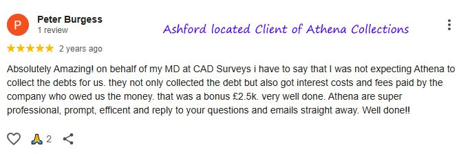 top debt collection services kent