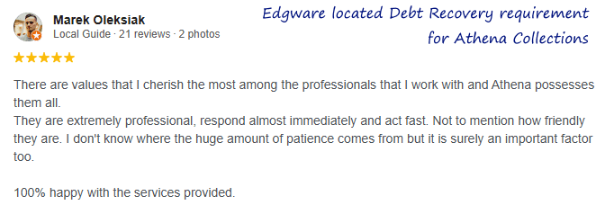 best debt collection agencies edgware top debt collection services edgware