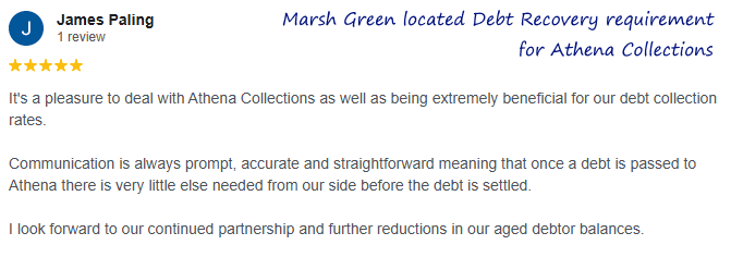 top debt collection services marsh green