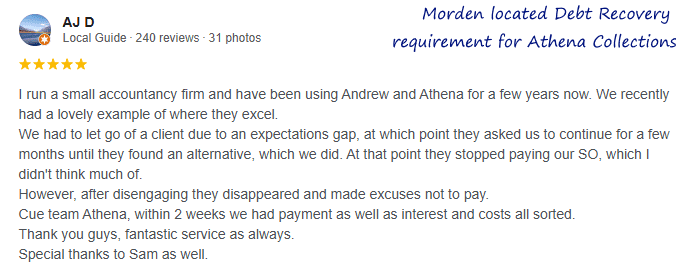 top debt collection services morden